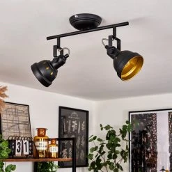 Hofstein Tita Deckenleuchte Schwarz, 2-flammig -Bürolampen Verkäufe tita deckenleuchte h3017494 11