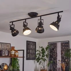 Hofstein Tita Deckenleuchte Chrom, Schwarz, 4-flammig 16 Hofstein Tita Deckenleuchte Chrom, Schwarz, 4-flammig -Bürolampen Verkäufe tita deckenleuchte h3017555 6