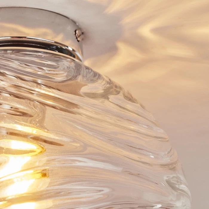 Hofstein Tomboul Deckenleuchte Chrom, 1-flammig 12 Hofstein Tomboul Deckenleuchte Chrom, 1-flammig – Bild 12