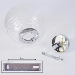 Hofstein Tomboul Deckenleuchte Chrom, 1-flammig 16 Hofstein Tomboul Deckenleuchte Chrom, 1-flammig -Bürolampen Verkäufe tomboul deckenleuchte h3433683 4