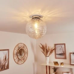 Hofstein Tomboul Deckenleuchte Chrom, 1-flammig 20 Hofstein Tomboul Deckenleuchte Chrom, 1-flammig -Bürolampen Verkäufe tomboul deckenleuchte h3433683 8