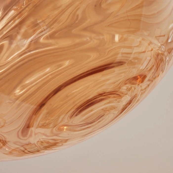 Hofstein Tomboul Deckenleuchte Gold, 1-flammig 3 Hofstein Tomboul Deckenleuchte Gold, 1-flammig – Bild 3