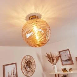 Hofstein Tomboul Deckenleuchte Gold, 1-flammig 19 Hofstein Tomboul Deckenleuchte Gold, 1-flammig -Bürolampen Verkäufe tomboul deckenleuchte h3433690 6