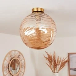 Hofstein Tomboul Deckenleuchte Gold, 1-flammig 22 Hofstein Tomboul Deckenleuchte Gold, 1-flammig -Bürolampen Verkäufe tomboul deckenleuchte h3433690 9