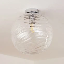 Hofstein Tomboul Deckenleuchte Chrom, 1-flammig -Bürolampen Verkäufe tomboul deckenleuchte h3433713 7