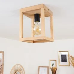 Hofstein Torreglia Deckenleuchte Schwarz, Braun, 1-flammig -Bürolampen Verkäufe torreglia deckenleuchte h3409718 10