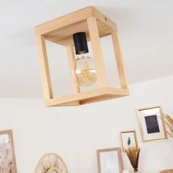 Hofstein Torreglia Deckenleuchte Schwarz, Braun, 1-flammig -Bürolampen Verkäufe torreglia deckenleuchte h3409718 9