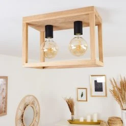 Hofstein Torreglia Deckenleuchte Schwarz, Braun, 2-flammig 21 Hofstein Torreglia Deckenleuchte Schwarz, Braun, 2-flammig -Bürolampen Verkäufe torreglia deckenleuchte h3409732 10