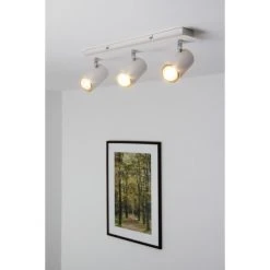 Trio Leuchten MARLEY Deckenleuchte Wei&szlig;, 3-flammig -Bürolampen Verkäufe trio leuchten marley deckenleuchte 802400301 do1 14