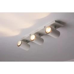 Trio Leuchten MARLEY Deckenleuchte Wei&szlig;, 3-flammig -Bürolampen Verkäufe trio leuchten marley deckenleuchte 802400301 do1 5