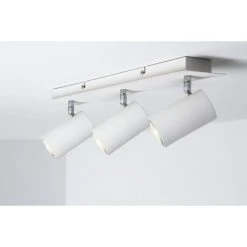 Trio Leuchten MARLEY Deckenleuchte Wei&szlig;, 3-flammig -Bürolampen Verkäufe trio leuchten marley deckenleuchte 802400301 do1 6