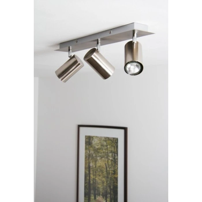 Trio Leuchten MARLEY Deckenleuchte Nickel-Matt, Edelstahl, 3-flammig 13 Trio Leuchten MARLEY Deckenleuchte Nickel-Matt, Edelstahl, 3-flammig – Bild 13