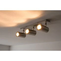 Trio Leuchten MARLEY Deckenleuchte Nickel-Matt, Edelstahl, 3-flammig 29 Trio Leuchten MARLEY Deckenleuchte Nickel-Matt, Edelstahl, 3-flammig -Bürolampen Verkäufe trio leuchten marley deckenleuchte 802400307 do1 13