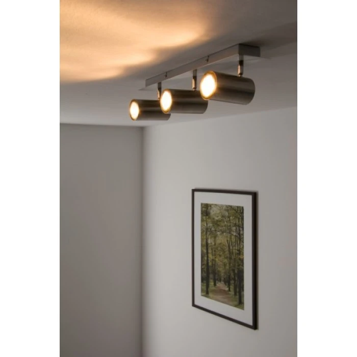 Trio Leuchten MARLEY Deckenleuchte Nickel-Matt, Edelstahl, 3-flammig 15 Trio Leuchten MARLEY Deckenleuchte Nickel-Matt, Edelstahl, 3-flammig – Bild 15