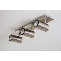 Trio Leuchten MARLEY Deckenleuchte Nickel-Matt, Edelstahl, 3-flammig 18 Trio Leuchten MARLEY Deckenleuchte Nickel-Matt, Edelstahl, 3-flammig -Bürolampen Verkäufe trio leuchten marley deckenleuchte 802400307 do1 2