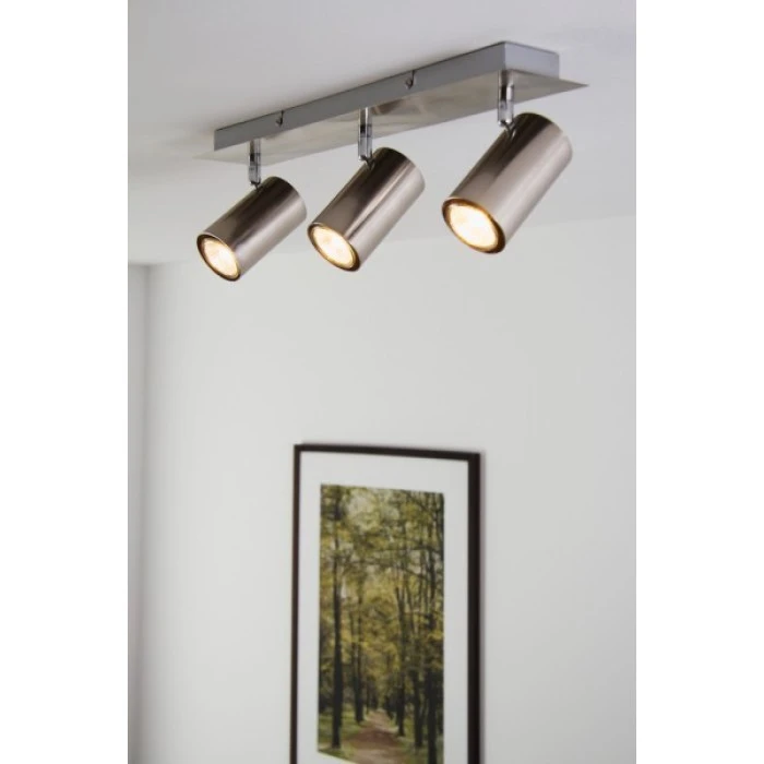 Trio Leuchten MARLEY Deckenleuchte Nickel-Matt, Edelstahl, 3-flammig 9 Trio Leuchten MARLEY Deckenleuchte Nickel-Matt, Edelstahl, 3-flammig – Bild 9