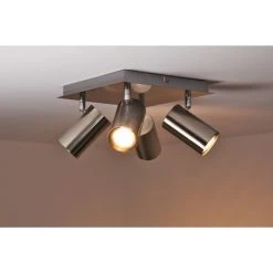 Trio Leuchten MARLEY Deckenleuchte Nickel-Matt, Edelstahl, 4-flammig 18 Trio Leuchten MARLEY Deckenleuchte Nickel-Matt, Edelstahl, 4-flammig -Bürolampen Verkäufe trio leuchten marley deckenleuchte 802430407 do1 6