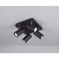 Trio Leuchten MARLEY Strahler Schwarz, 4-flammig 10 Trio Leuchten MARLEY Strahler Schwarz, 4-flammig -Bürolampen Verkäufe trio leuchten marley strahler 802430432 4
