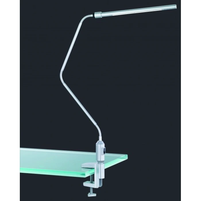 Trio Leuchten VARIO Klemmleuchte LED Edelstahl, Titan, 1-flammig 1 Trio Leuchten VARIO Klemmleuchte LED Edelstahl, Titan, 1-flammig