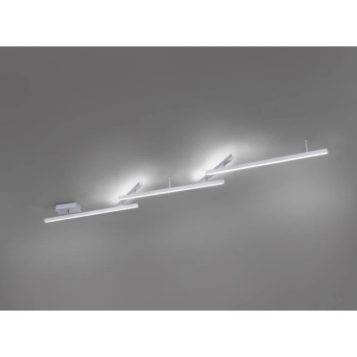 Trio Leuchten WiZ MELBY Deckenleuchte LED Nickel-Matt, 1-flammig, Fernbedienung, Farbwechsler 4 Trio Leuchten WiZ MELBY Deckenleuchte LED Nickel-Matt, 1-flammig, Fernbedienung, Farbwechsler – Bild 4