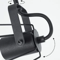 Hofstein Uatuasa Deckenleuchte Schwarz, Naturfarben, 3-flammig -Bürolampen Verkäufe uatuasa deckenleuchte h3443286 5