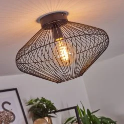 Hofstein Unafo Deckenleuchte Schwarz, 1-flammig -Bürolampen Verkäufe unafo deckenleuchte h3442715 10