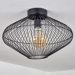 Hofstein Unafo Deckenleuchte Schwarz, 1-flammig -Bürolampen Verkäufe unafo deckenleuchte h3442715 7