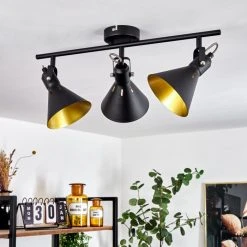 Hofstein Upiano Deckenleuchte Chrom, Schwarz, 3-flammig 23 Hofstein Upiano Deckenleuchte Chrom, Schwarz, 3-flammig -Bürolampen Verkäufe upiano deckenleuchte h3017791 11