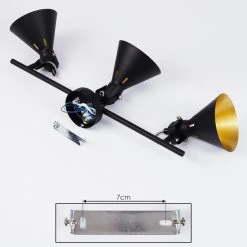 Hofstein Upiano Deckenleuchte Chrom, Schwarz, 3-flammig 16 Hofstein Upiano Deckenleuchte Chrom, Schwarz, 3-flammig -Bürolampen Verkäufe upiano deckenleuchte h3017791 4