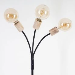 Hofstein Vasanello Stehleuchte Schwarz, Braun, 3-flammig -Bürolampen Verkäufe vasanello stehleuchte h3413753 7