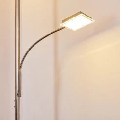 Hofstein Veteli Deckenfluter LED Edelstahl, 2-flammig -Bürolampen Verkäufe veteli deckenfluter h3274576 14