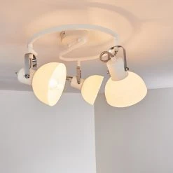 Hofstein Vezia Deckenleuchte Wei&szlig;, 3-flammig -Bürolampen Verkäufe vezia deckenleuchte h3277874 do1 12