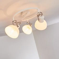 Hofstein Vezia Deckenleuchte Wei&szlig;, 3-flammig -Bürolampen Verkäufe vezia deckenleuchte h3277874 do1 3