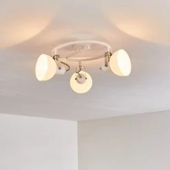 Hofstein Vezia Deckenleuchte Wei&szlig;, 3-flammig -Bürolampen Verkäufe vezia deckenleuchte h3277874 do1 6