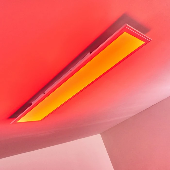 Hofstein Voisines Deckenpanel LED Weiß, 1-flammig, Fernbedienung, Farbwechsler 17 Hofstein Voisines Deckenpanel LED Weiß, 1-flammig, Fernbedienung, Farbwechsler – Bild 17