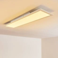 Hofstein Voisines Deckenpanel LED Weiß, 1-flammig, Fernbedienung, Farbwechsler 47 Hofstein Voisines Deckenpanel LED Weiß, 1-flammig, Fernbedienung, Farbwechsler -Bürolampen Verkäufe voisines deckenpanel h3267776 do1 18