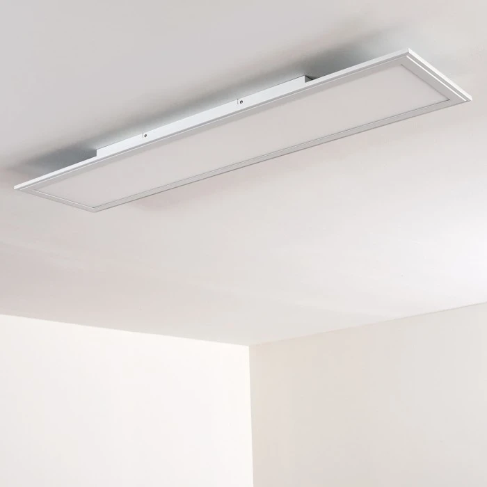 Hofstein Voisines Deckenpanel LED Weiß, 1-flammig, Fernbedienung, Farbwechsler 20 Hofstein Voisines Deckenpanel LED Weiß, 1-flammig, Fernbedienung, Farbwechsler – Bild 20