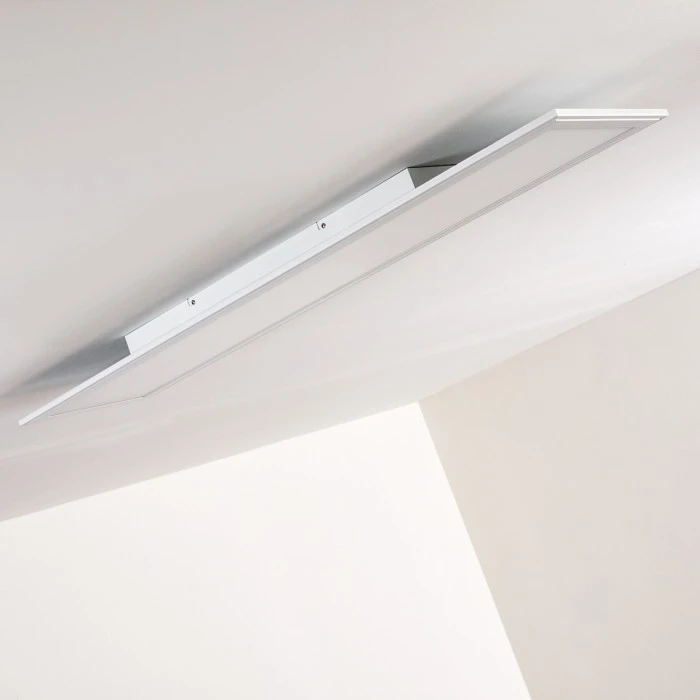 Hofstein Voisines Deckenpanel LED Weiß, 1-flammig, Fernbedienung, Farbwechsler 21 Hofstein Voisines Deckenpanel LED Weiß, 1-flammig, Fernbedienung, Farbwechsler – Bild 21