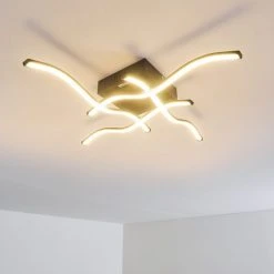 Hofstein Voltti Deckenleuchte LED Schwarz, 4-flammig -Bürolampen Verkäufe voltti deckenleuchte h3090084 6