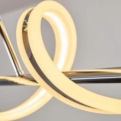 Hofstein Vora Deckenleuchte LED Chrom, 1-flammig -Bürolampen Verkäufe vora deckenleuchte h3090114 16