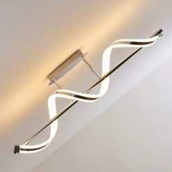 Hofstein Vora Deckenleuchte LED Chrom, 1-flammig -Bürolampen Verkäufe vora deckenleuchte h3090114 5