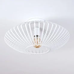 Hofstein Wemude Deckenleuchte Wei&szlig;, 1-flammig -Bürolampen Verkäufe wemude deckenleuchte h3019184 7