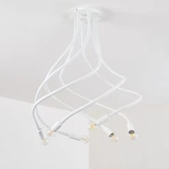 Hofstein Wertach Deckenleuchte Wei&szlig;, 6-flammig -Bürolampen Verkäufe wertach deckenleuchte h3345405 10