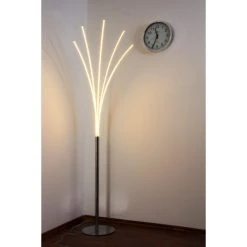 Wofi Leuchten Wofi BENETT Standleuchte Chrom, 1-flammig