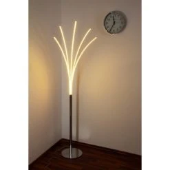 Wofi Leuchten Wofi BENETT Standleuchte Chrom, 1-flammig -Bürolampen Verkäufe wofi benett standleuchte 3557 05 01 0000 do1 2