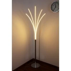 Wofi Leuchten Wofi BENETT Standleuchte Chrom, 1-flammig -Bürolampen Verkäufe wofi benett standleuchte 3557 05 01 0000 do1 3