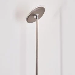 Hofstein Wonsbek Deckenfluter LED Nickel-Matt, 1-flammig -Bürolampen Verkäufe wonsbek deckenfluter h3297315 do1 13