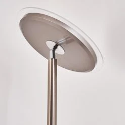 Hofstein Wonsbek Deckenfluter LED Nickel-Matt, 1-flammig -Bürolampen Verkäufe wonsbek deckenfluter h3297315 do1 19