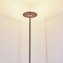 Hofstein Wonsbek Deckenfluter LED Nickel-Matt, 1-flammig -Bürolampen Verkäufe wonsbek deckenfluter h3297315 do1 20