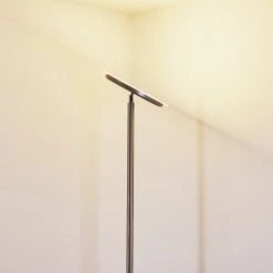 Hofstein Wonsbek Deckenfluter LED Nickel-Matt, 1-flammig -Bürolampen Verkäufe wonsbek deckenfluter h3297315 do1 30